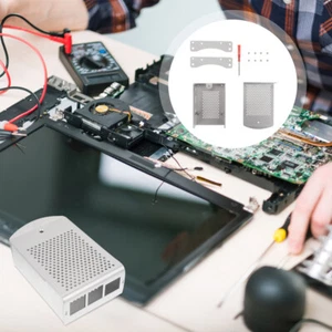 Hohlgehäusegehäuse aus Aluminiumlegierung für Himbeer-Pi 3 / Pi 2 Modell B + - Bild 1 von 10
