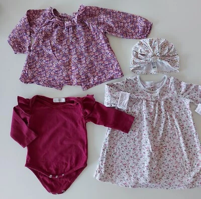 Petit Bateau, Other French brands, Baby girl bundle, 13 items, 6 to 24 months - Image 1 of 4