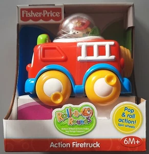 ACTION FIRE TRUCK ROLL A ROUNDS By FISHER PRICE - VINTAGE 2007 - NEW - Picture 1 of 11