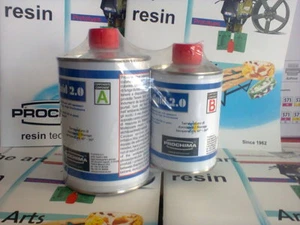 Prochima resina migliorata E30 Plexifluid 2.0 trasparente non ingiallente 800 g - Foto 1 di 2