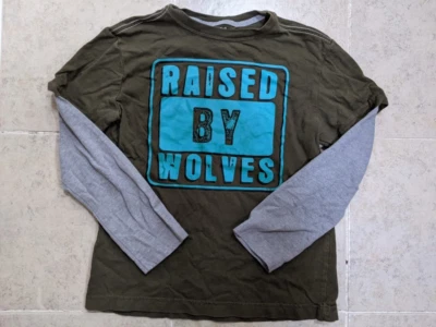 Raised by Wolves Long Sleeve Shirt Sz L 10-12 - Image 1 of 4