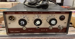 Vintage Geloso G1 2010-U Microphone Industrial Amplifier Made In Italy - Picture 1 of 4