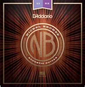 D'Addario NB1152 Nickel Bronze Akustikgitarrensaiten, Custom Light 0,011-.052 - Bild 1 von 1
