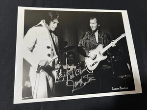 JAMES BURTON Signed Autographed w/ ELVIS PRESLEY 8x10 Photo - Picture 1 of 7