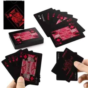 Playing Cards Waterproof Plastic Deck of PVC Poker Card Creative Party Game UK - Picture 1 of 4