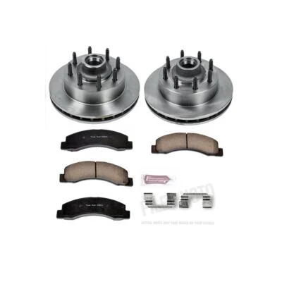 Kit de freio a disco PowerStop - Dianteiro - Compatível com Ford Excursion 2000-2002, Ford F-250 Sup - Imagem 1 de 4