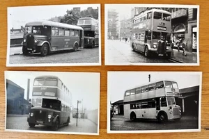 8 bus photographs (5.5" x 3.5"): Liverpool City Transport 1960s selection - Picture 1 of 2