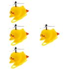  Set of 4 Interior Car Accessories Bike for Adult Bikes Doll Ornaments Propeller