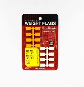 Daiichi #32163 Weight Flags for Slit Foam Case (1639) - Picture 1 of 4