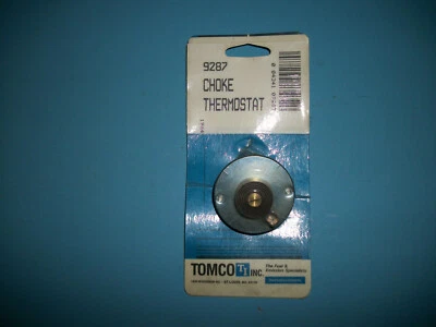 TOMCO 9287 Choke Thermostat NORS For Some Chevrolet GMC 6 Cyl R2 1977 1978 - Image 1 of 2