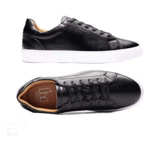 Men Harrison Myles By Santino Luciano Dressy Sneaker Shoes Comfort S2451 Black - Picture 1 of 17
