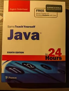 Sams Teach Yourself Java in 24 Hours - Eighth (8th) Edition - Picture 1 of 3