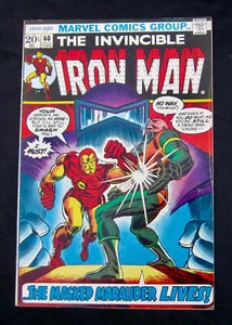 IRON MAN #60 - MERODEADOR ENMASCARADO Frank Farnum - Arte Romita (Marvel 1973) - Imagen 1 de 3