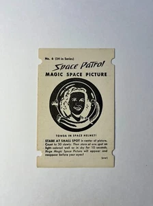 No 6 Tonga in Helmet 1953 Chex Space Patrol Magic Space Picture cereal premium - Picture 1 of 2