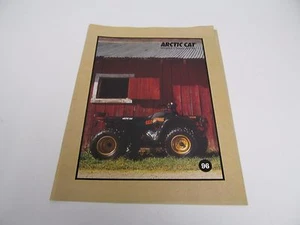 1996 Arctic Cat World Class ATV Product Line Up Sales Catalog - Picture 1 of 5