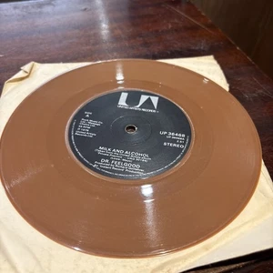 Dr Feelgood - Milk And Alcohol - Brown Vinyl - 7" Vinyl Single - Picture 1 of 2