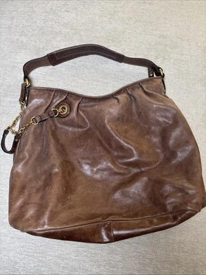 Bolso de Mano JUICY COUTURE Y2K CUERO MARRÓN HOBO RN52002 CA16396 Foto 1 de 4