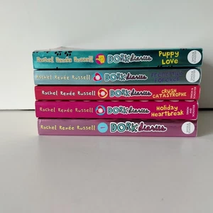 Dork Diaries Set Collection Bundle 5  Books Rachel Renee Russel - Imagen 1 de 10