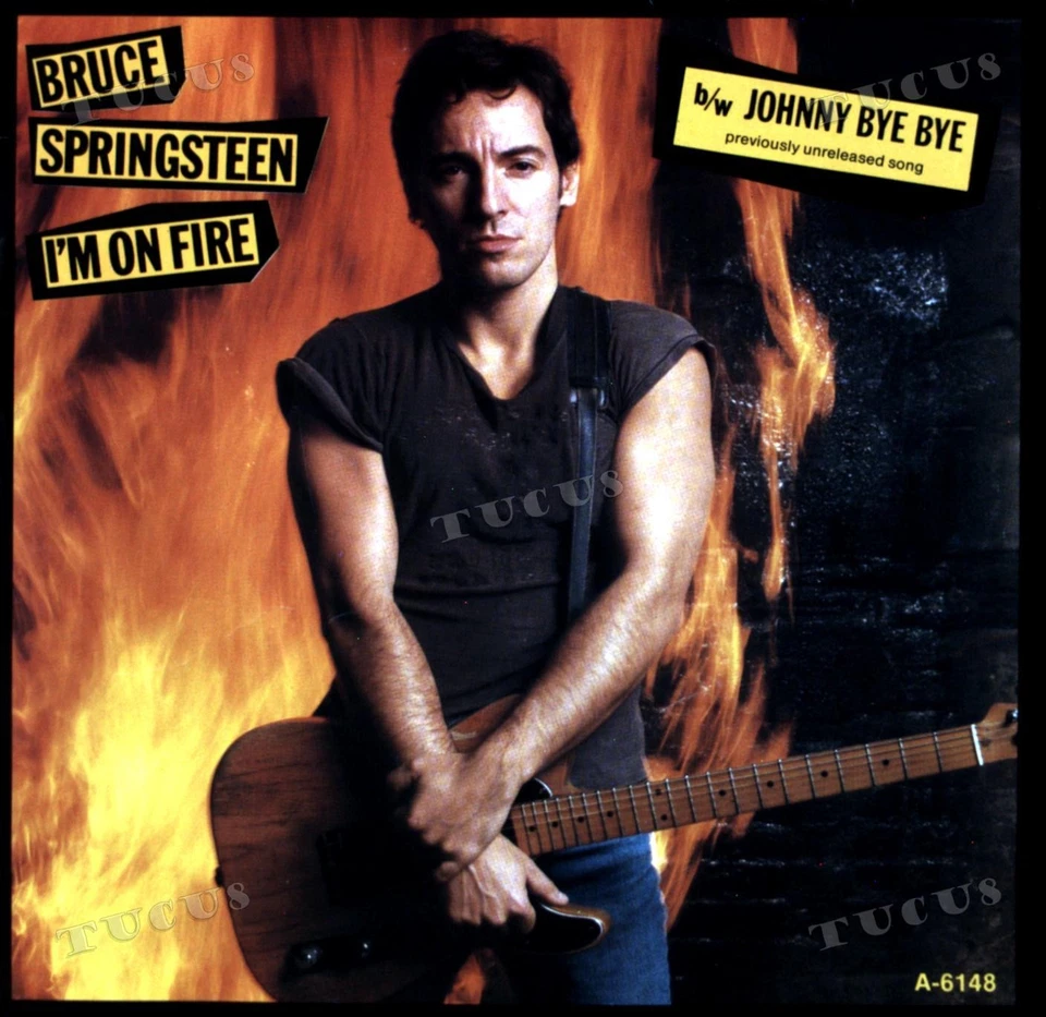 Bruce Springsteen - I'm On Fire 7" (VG) .* - Image 1 of 1