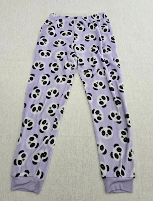 Pijama The Childrens Place Ropa de dormir Pantalones Niñas XXL Púrpura Estampado Panda Vellón Foto 1 de 4
