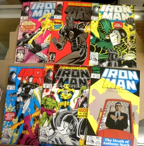 Marvel 1992 6 Hefte Iron Man 284 285 286 287 288 289gb NM - Bild 1 von 10