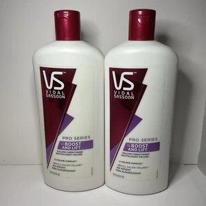 2x Vidal Sassoon Pro Series Boost And Lift Volume Conditioner je 25,3 Oz Neu - Bild 1 von 4