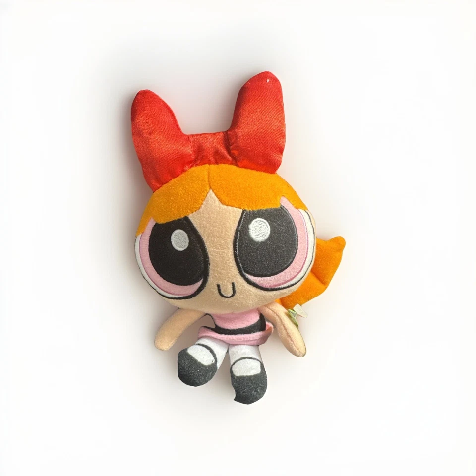 Boneca de pelúcia vintage PowerPuff meninas flor brinquedo Trendmasters Cartoon Network 2000 7” - Imagem 1 de 4