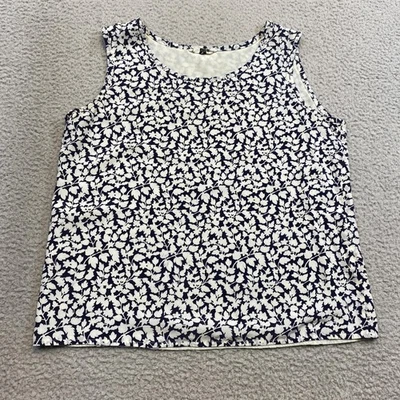 Blusa Vintage Valentino Miss V Mujer Mediana Azul Marino Blanco Seda Floral Años 80 Foto 1 de 4