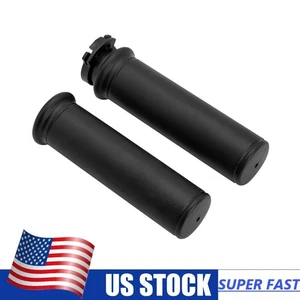 For Kawasaki VN900C Custom 2007-2024 Cable Throttle 25mm Hand Grips Handlebar US - Picture 1 of 5