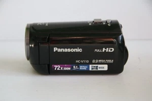 PANASONIC HC-V110 CAMCORDER HIGH DEFINITION - BLACK - Picture 1 of 8