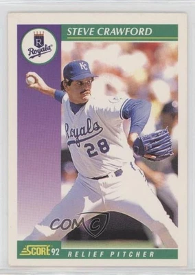1992 Score Steve Crawford #349 - Image 1 of 2