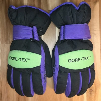 Wells Lamont Co. Guantes Hot Fingers Gore-tex para hombre talla mediana púrpura negro verde Foto 1 de 4