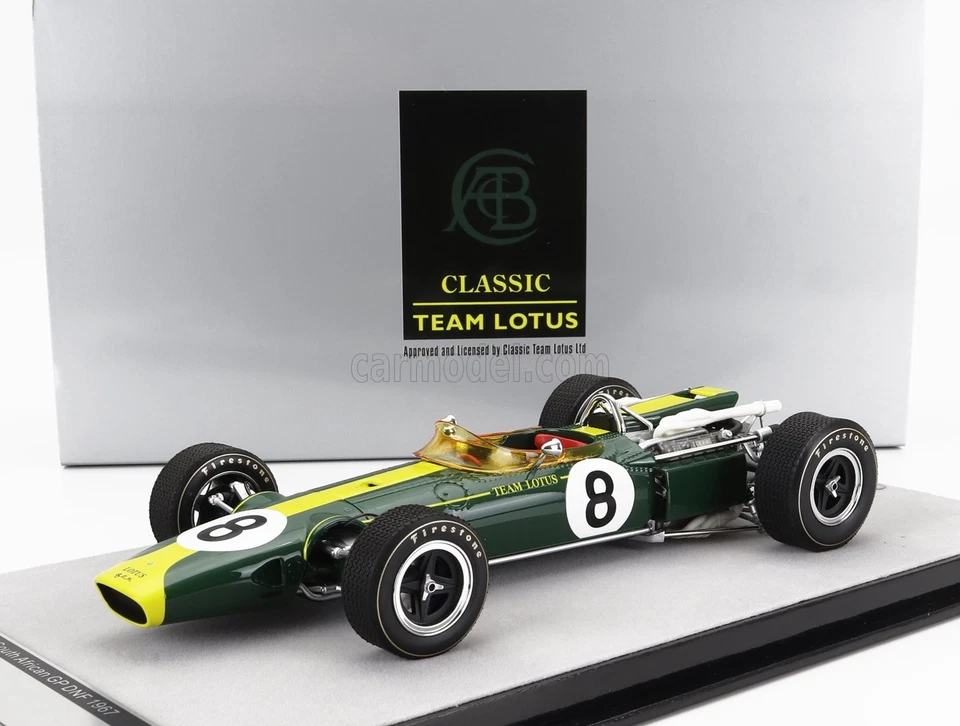 1/18 TECNOMODEL - LOTUS - F1  43 TEAM LOTUS N 8 AFRICAN GP 1967 GRAHAM TM18-188C - Immagine 1 di 1
