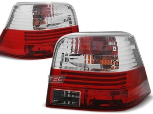 Tail Lights for VW GOLF 4 IV 97-03 Red White WorldWide FreeShip US LTVW03W XINO  - Bild 1 von 12