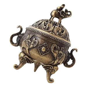  Turibolo Per Incenso Bruciatore Porta Bastoncini Di Titolare Del Cono - Foto 1 di 12