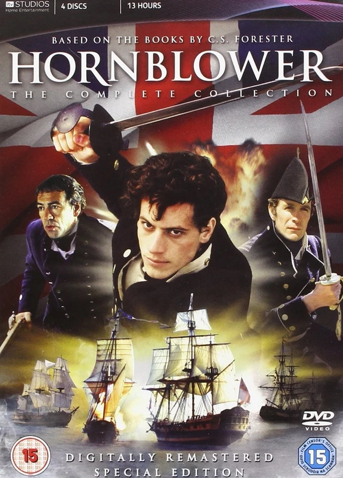 Hornblower The Complete Series Collection Special Edition 4xdiscs Region 4 DVD