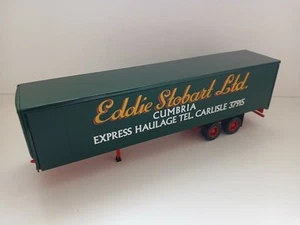 CORGI 1/50th SCALE 2 AXLE BOX TRAILER (T152) ONLY EDDIE STOBART - Picture 1 of 5