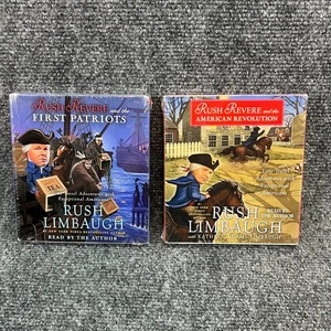 Lot of 2 Rush Revere and the First Patriots/American Revolution Audiobooks NEW - Bild 1 von 3
