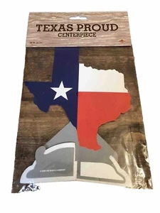 Texas Party Table Decorations 10in Assembled NEW Centerpieces Lone Star State - Picture 1 of 5
