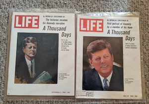 Lot Of 2 John F. Kennedy Magazines From The Year 1965 - Picture 1 of 3