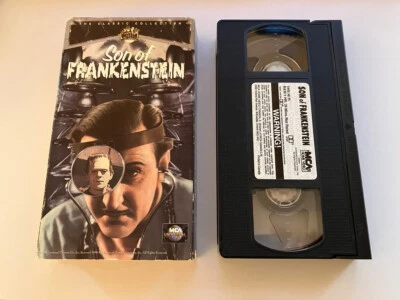 Son of Frankenstein VHS 1990 Universal Monsters 1939 Video Tape - Image 1 of 2
