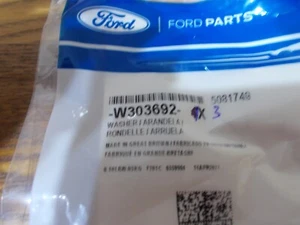 New Ford OEM Washer W303692 (pkg of 3) - Picture 1 of 2