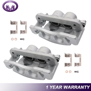 Pair Front Brake Calipers For Cadillac Chevy Silverado 1500 GMC Sierra Yukon New - Picture 1 of 10