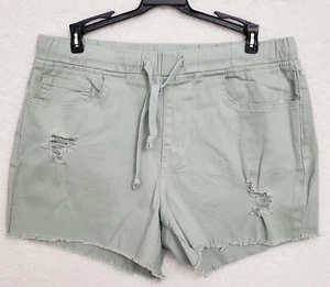 YMI Pull On Jogger Shorts Size L 3" Inseam Elastic Waist Drawstring High Rise *B - Picture 1 of 7