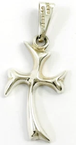 Taxco Mexican 925 Sterling Silver Cross with 24" Thai Chain. 14.5 grams - Picture 1 of 16