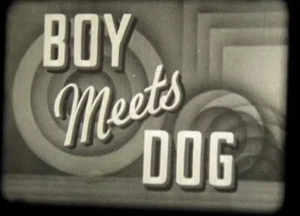 “Boy Meets Dog” (1938) 16mm Film, Silent, Mad Dad, Gnome Court, Lesson, Good Dog - Picture 1 of 24