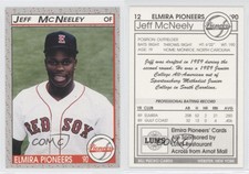 1990 Bill Pucko Elmira Pioneers Jeff McNeely #12