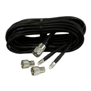 Procomm DH12N13 Co-Phase Dual CB Radio Antenna 12' per side Coax Cable w/ FME - Picture 1 of 5