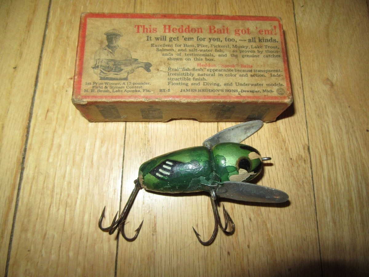 Heddon Crazy Crawler Box for sale | eBay Heddon Crazy Crawler Box for sale | eBay