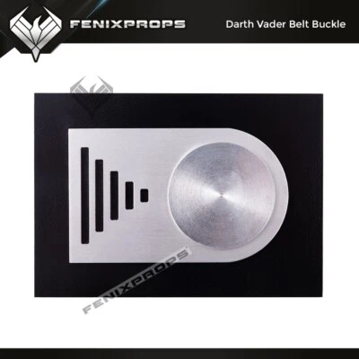 Darth Vader ROTJ Aluminum Belt Buckle Prop - Image 1 of 4